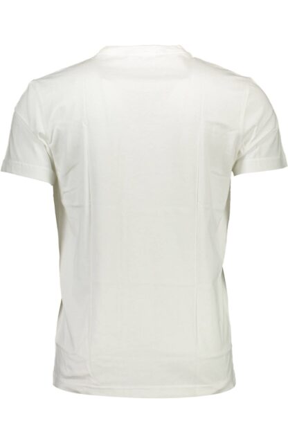 Calvin Klein - White Cotton Men T-Shirt