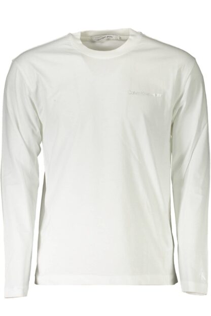 Calvin Klein - White Cotton Men T-Shirt