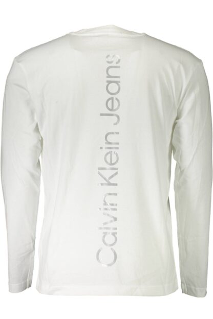 Calvin Klein - White Cotton Men T-Shirt