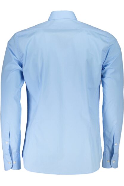 La Martina - Light Blue Cotton Men Shirt