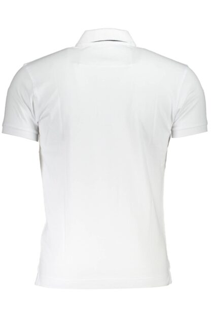 La Martina - White Cotton Men Polo Shirt