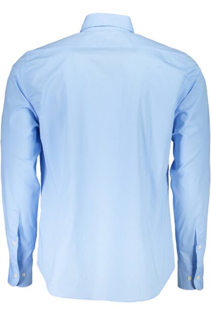 La Martina - Light Blue Cotton Men Shirt