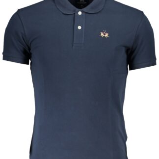 La Martina - White Cotton Men Polo Shirt