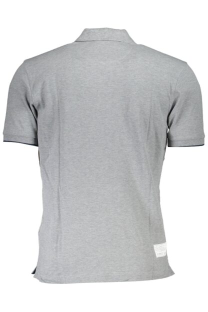 La Martina - Gray Cotton Men Polo