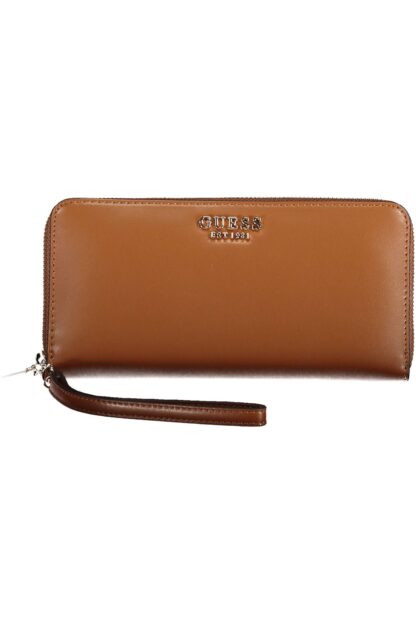 Guess Jeans - Brown Polyurethane Women Wallet