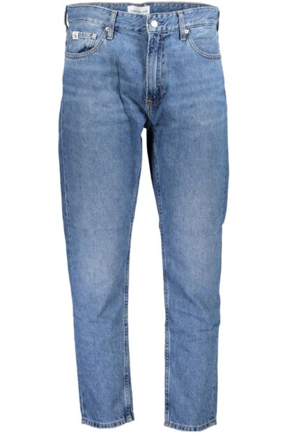 Calvin Klein - Blue Cotton Men Jeans