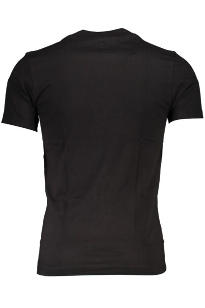 Calvin Klein - Black Cotton Men T-Shirt