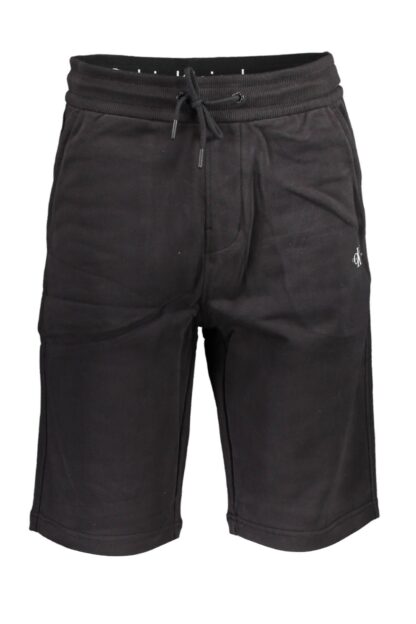 Calvin Klein - Black Cotton Men Bermuda