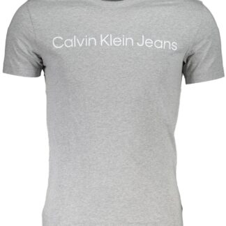 Calvin Klein - Blue Polyester Men T-Shirt