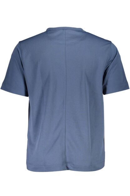 Calvin Klein - Blue Polyester Men T-Shirt