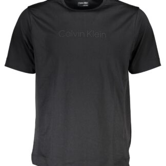 Calvin Klein - Black Cotton Men T-Shirt