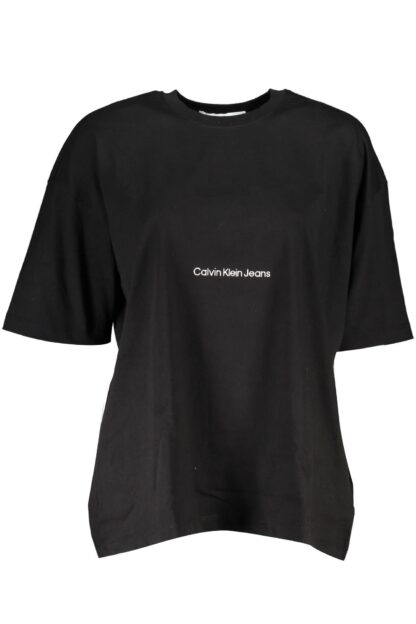 Calvin Klein - Black Cotton Women T-Shirt