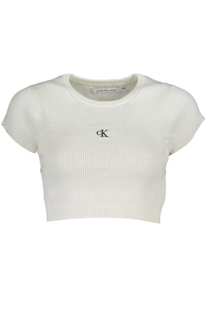 Calvin Klein - White Lyocell Women T-Shirt