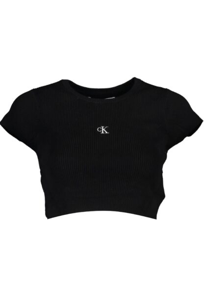 Calvin Klein - Black Lyocell Women Top