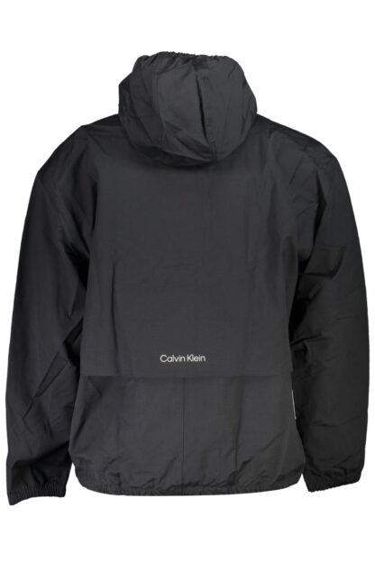 Calvin Klein - Black Cotton Men Jacket