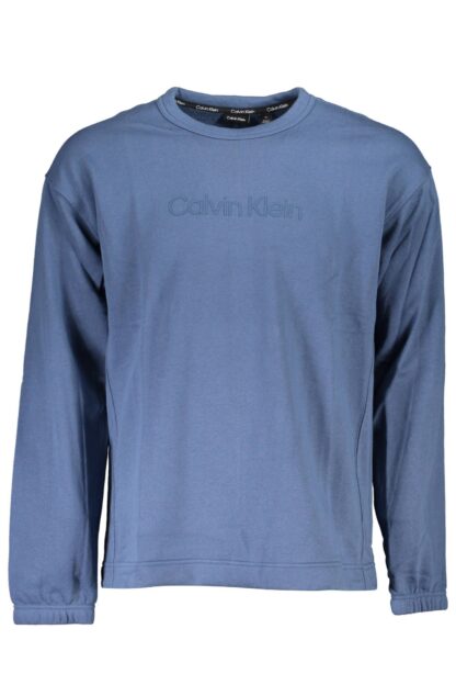 Calvin Klein - Blue Cotton Men Sweater