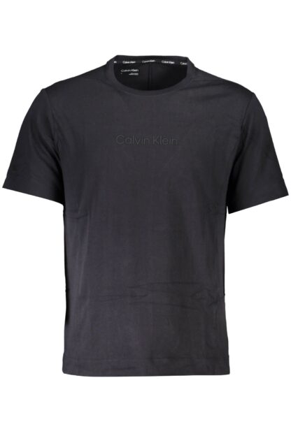 Calvin Klein - Black Cotton Men T-Shirt