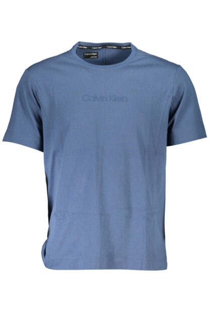 Calvin Klein - Blue Cotton Men T-Shirt