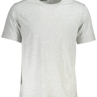 Calvin Klein - Gray Cotton Men T-Shirt