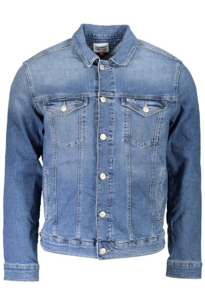 Tommy Hilfiger - Blue Cotton Men Jacket