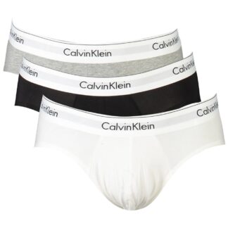 Calvin Klein - Black Cotton Men Trunk Pack