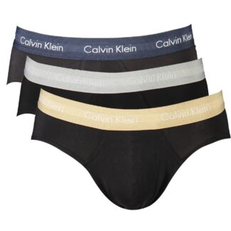 Calvin Klein - Black Cotton Men Trunk Pack