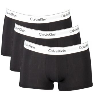 Calvin Klein - Black Cotton Men Boxer Brief