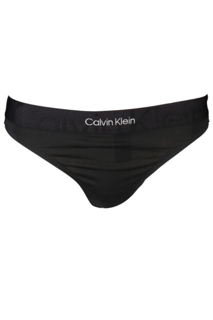 Calvin Klein - Black Cotton Women Thong