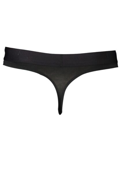 Calvin Klein - Black Cotton Women Thong