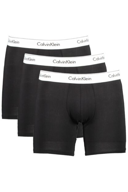 Calvin Klein - Black Cotton Men Boxer Brief