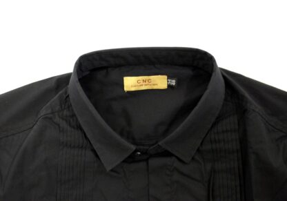 Costume National - Sleek Black Slim Fit Casual Shirt