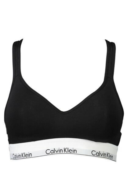 Calvin Klein - Black Cotton Women Bralette