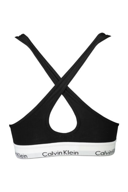 Calvin Klein - Black Cotton Women Bralette