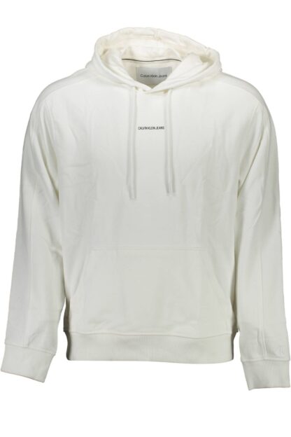 Calvin Klein - White Cotton Men Sweater