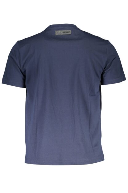 Plein Sport - Blue Cotton Men T-Shirt