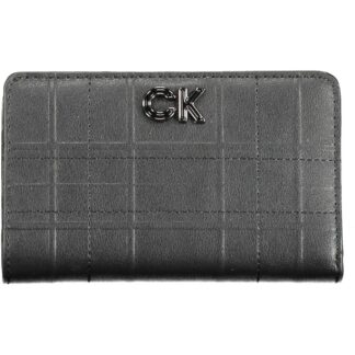 Tommy Hilfiger - Black Polyurethane Women Wallet