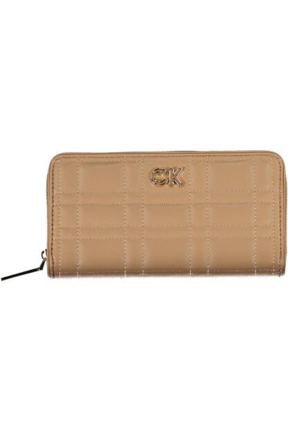 Calvin Klein - Beige Polyester Women Wallet