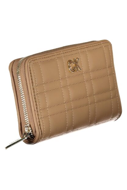 Calvin Klein - Beige Polyester Women Wallet