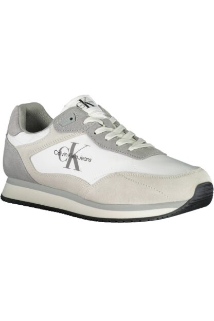 Calvin Klein - White Polyester Men Sneaker