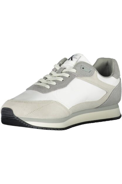 Calvin Klein - White Polyester Men Sneaker