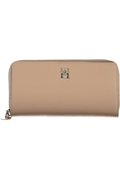 Tommy Hilfiger - Beige Polyurethane Women Wallet