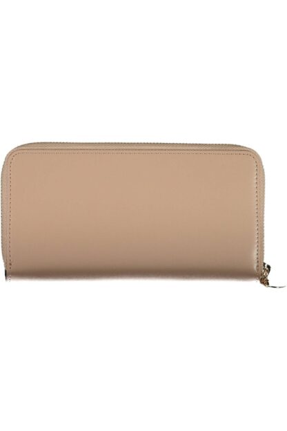 Tommy Hilfiger - Beige Polyurethane Women Wallet