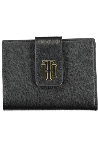 Tommy Hilfiger - Black Polyurethane Women Wallet