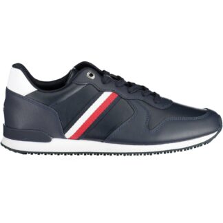 Tommy Hilfiger - Blue Polyester Men Sneaker