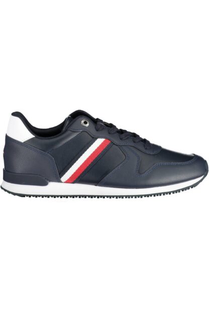 Tommy Hilfiger - Blue Polyester Men Sneaker