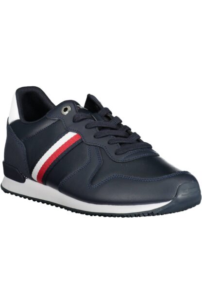 Tommy Hilfiger - Blue Polyester Men Sneaker