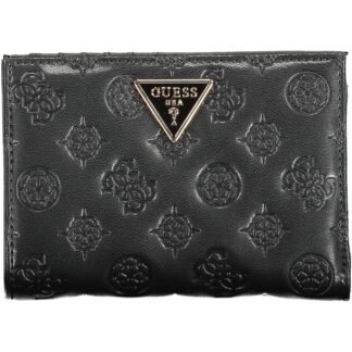 Guess Jeans - Black Polyurethane Women Wallet