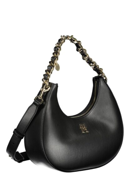 Tommy Hilfiger - Black Polyurethane Women Handbag