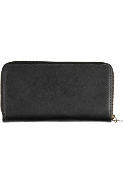 Tommy Hilfiger - Black Polyurethane Women Wallet