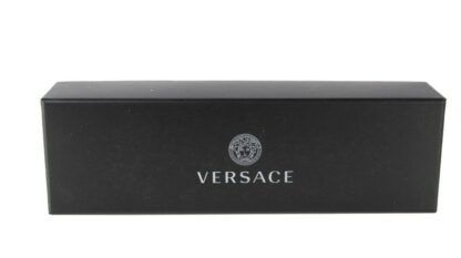 Versace - Medusa Western Buckle Smooth Leather Gold Plated Brass Gold Bracelet